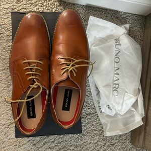 Bruno Marc Men’s leather Oxford shoes, size 10.5